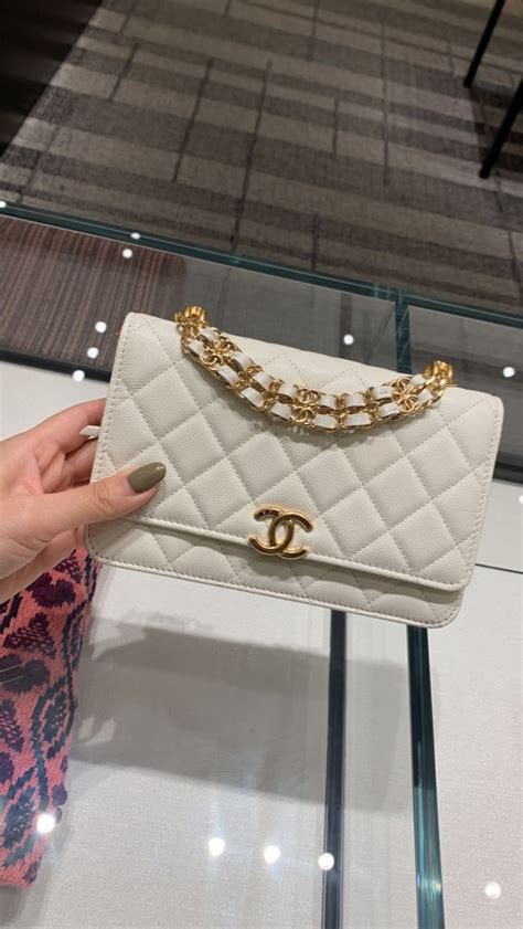 chanel woc white|chanel woc online shop.